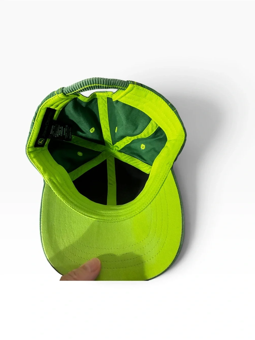 John Deere Green and Yellow Kids' Tractor Hat